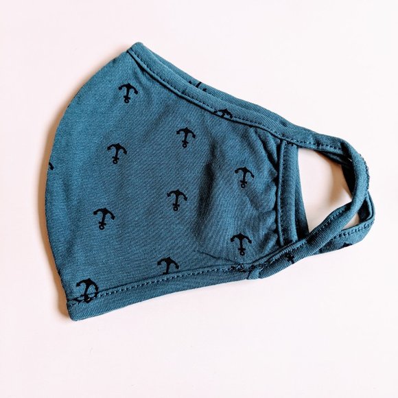 Set 3 Antibacterial Cotton Masks, anchor design - Picture 2 of 4